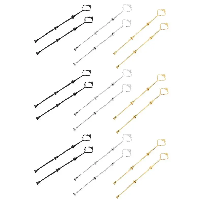 AB11-18Set Tray Hardware For Cake Stand 3 Tier Cake Stand Fitting Hardware Holder For Wedding And Party Serving Tray(3 Color)