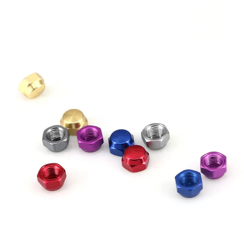 M7M8 Fishing Baitcasting Reel Nut Modified Colorful Fishing Reel Handle Nut Bait Casting Baitcast Reel For Left/Right Hand image 5