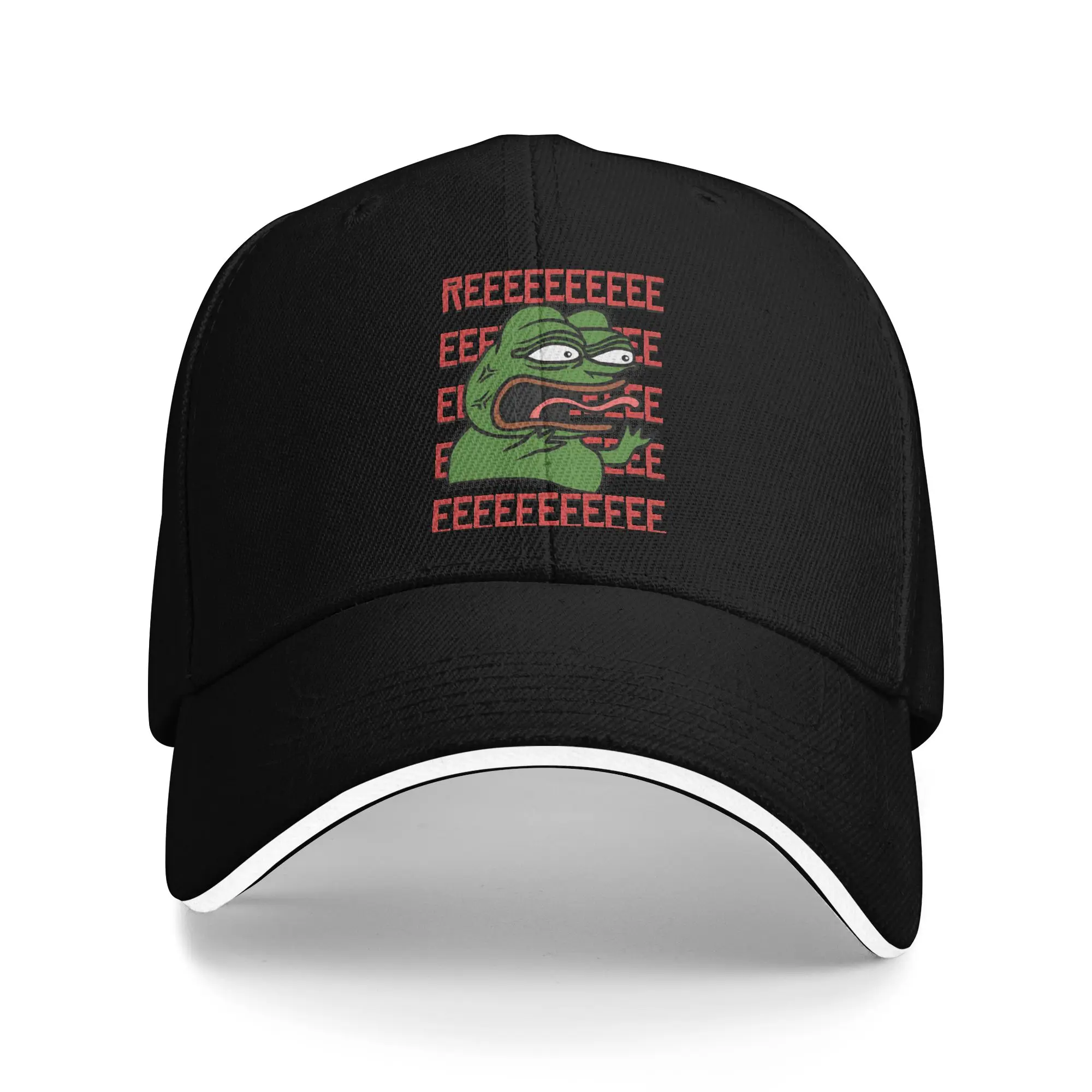 Pepe The Frog Baseball Cap  Street Style Trucker Hat Summer Couple Women Outdoor Sports Baseball Caps