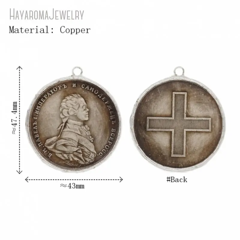 10Pcs Religious Rhinestone Cross Coin Pewter Medallion Pendant Solder Handmade Jewelry Finding Keychain Keyring Charm