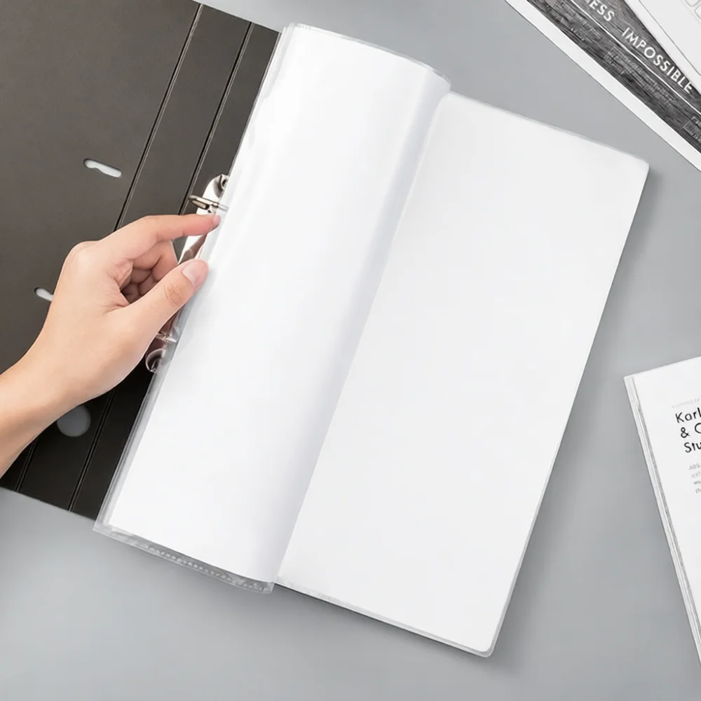 protetores-de-folhas-transparentes-duraveis-com-11-furos-bolsos-para-fichario-a4-paginas-plasticas-de-reposicao-para-arquivamento-eficiente-de-documentos-de-escritorio