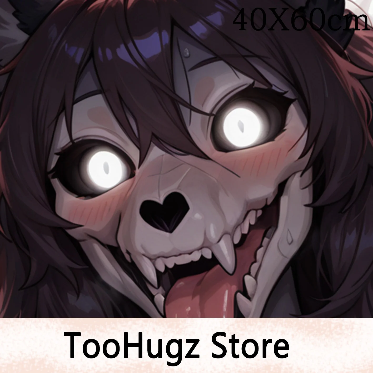 FUTA Scp-1471-a Furry Anime Animal Pillow Cover Anthropomorphic Cartoon Character 40x60cm Sofa Bedding