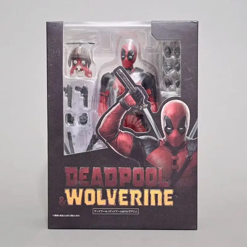 

SHF Deadpool 3 Action Figure Movie X-Men Wade Winston Wilson Figures Joint Movable Model Collection Decorate Copy Made in China