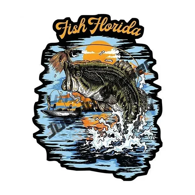 M.I.L.F. رجل أحب الصيد ملصق حائط من الفينيل الطاووس باس الأسماك أنيمي ملصقات السيارات باس قارب إغراء صندوق معالجة سيارة شاحنة نافذة ملصق