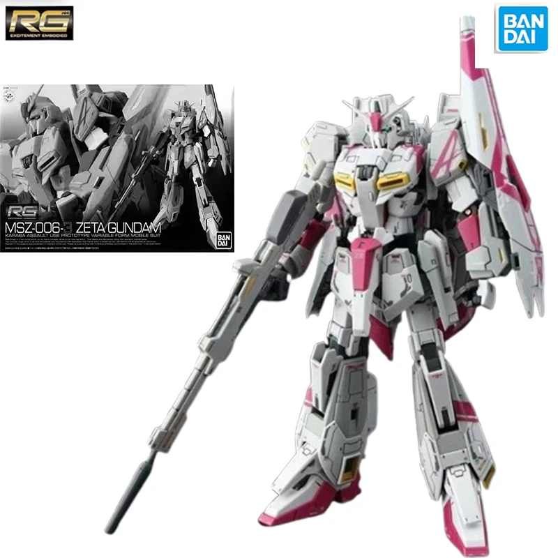 

Original Bandai genuine PB limited RG 1/144 MSZ-006-3 ZETA Gundam movable anime character assembly model toy children's gift