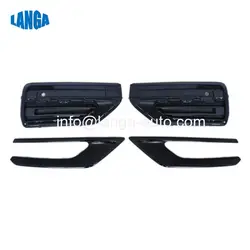 31663514  31663515  for VOLVO XC90 2020 2021 Front Outer Grille Lower Bumper Foglamp cover Black RH & LH