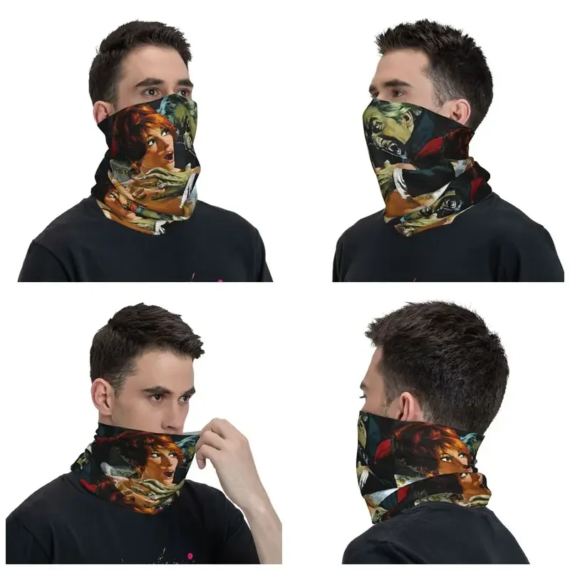 The Fearless Vampire Killers Bandana, Cache-cou, Coupe-vent, Rond, Ski, Halloween, Film d'horreur, Bande, Hiver