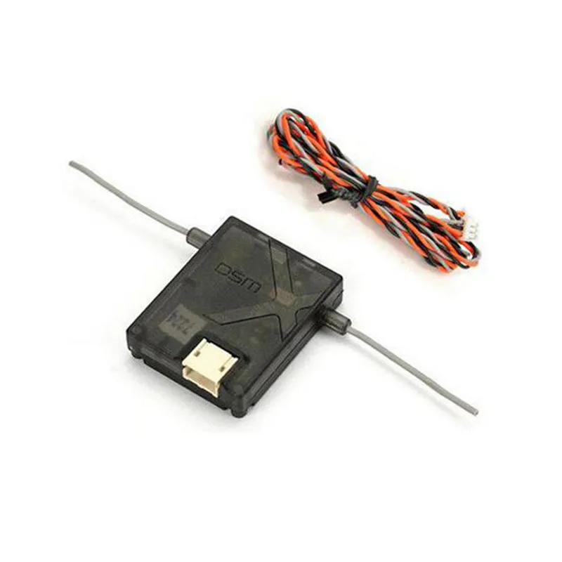 DSMX receptor satélite RX para Spektrum DX6 DX6e DX6i DX7 DX8 DX9 RC transmissor, rádio JR X6R, DSM2 AR6210, 6CH, 2,4 GHz