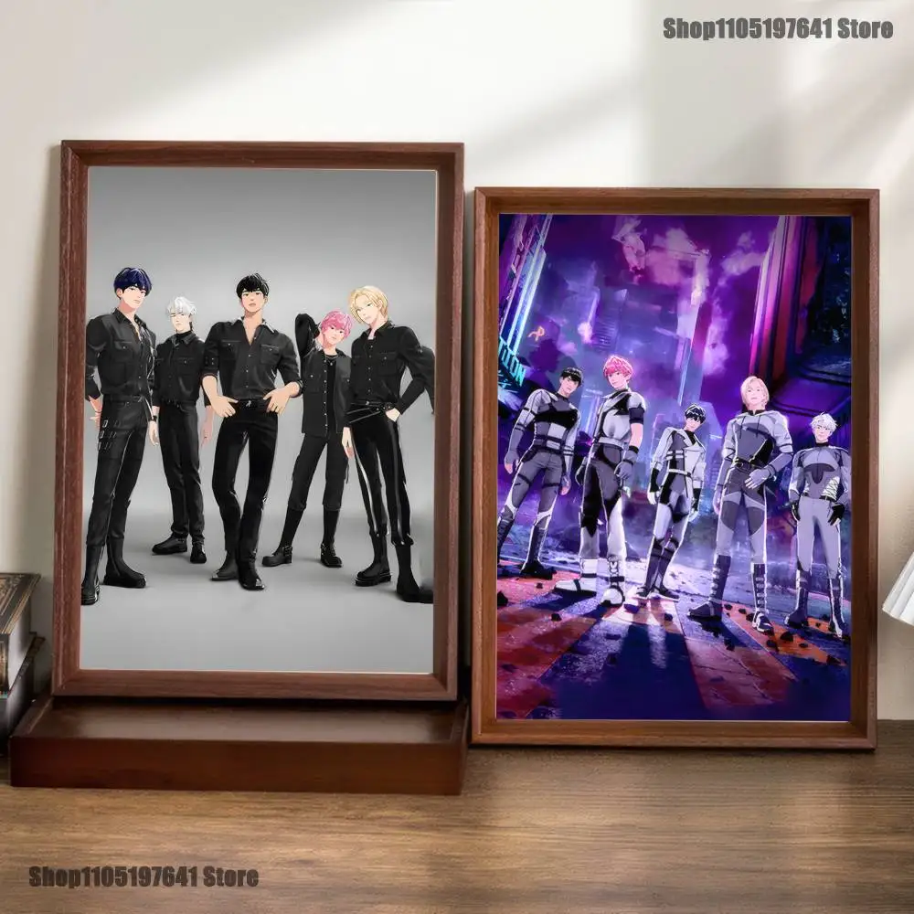 Plave Y-Yejun Noah B-Bamby-ES ملصق يطبع جدار صورة فنية اللوحة هدية غرفة المعيشة مطعم بار كبير ديسمبر ملصق #1