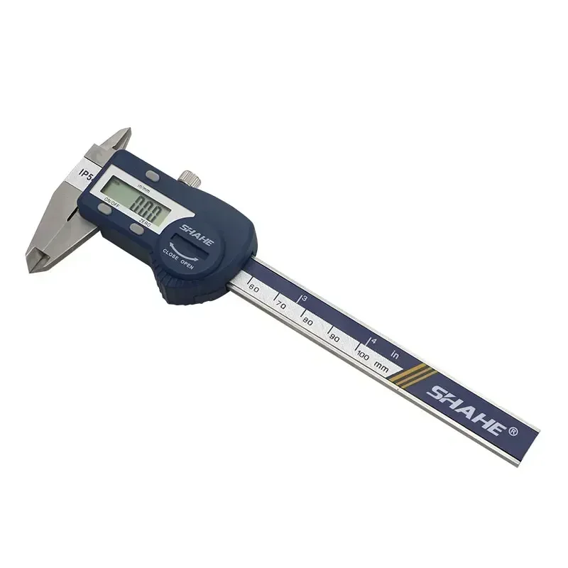 Shahe Digital Caliper 100 mm 0.01 mm Electronic Digital Vernier Calipers Gauge Micrometer Stainless Steel Measuring Tool