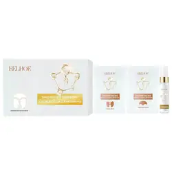 1 Set Collagen Film with Essence Spray Limited Edition Korean Taro Peptide Deer Bone Soluble Collagen Facial Mask Eye Patch Set