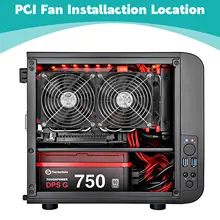 80mm Water Cooling Radiator with Fan #6