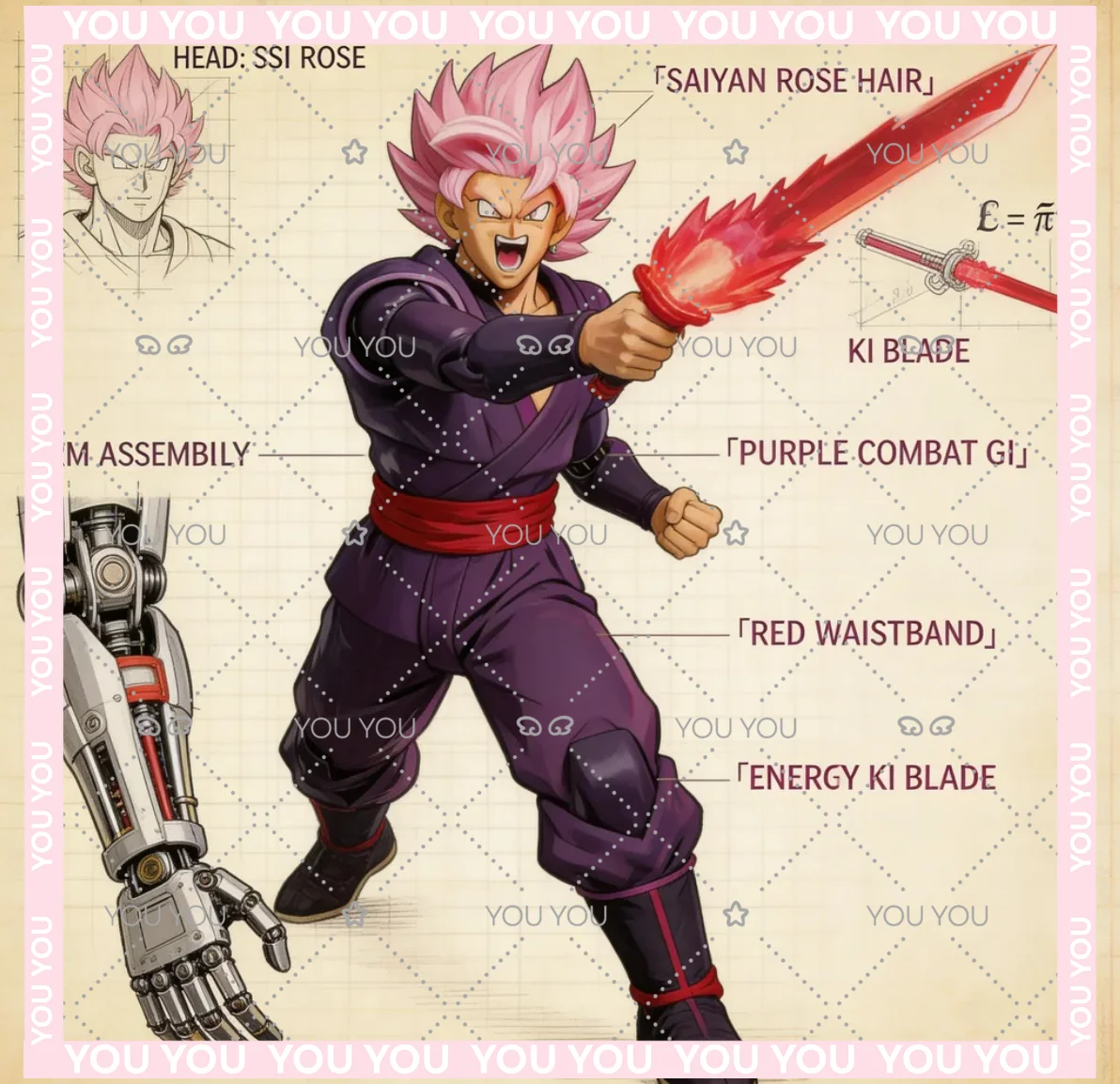 

In Stock DL CUSTOM Dragon Ball Z SHF Super Saiyan Rose Son Goku Black Zamasu Head Accessories Action Figure Anime Model Toy