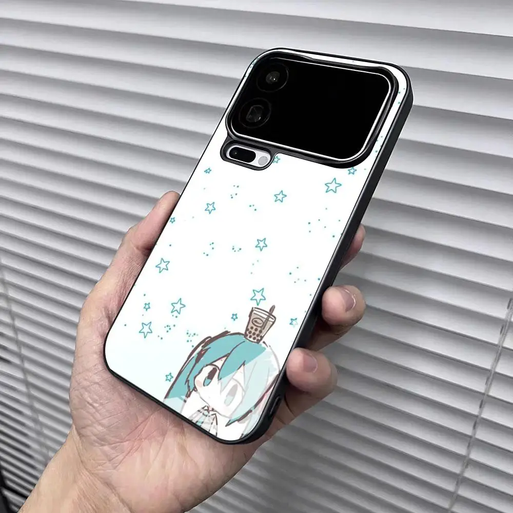 capa-de-telefone-kawaii-hatsunes-para-xiaomi-15-14-13-12-mi-11-x-t-ultra-pro-lite-5g-com-capa-de-vidro