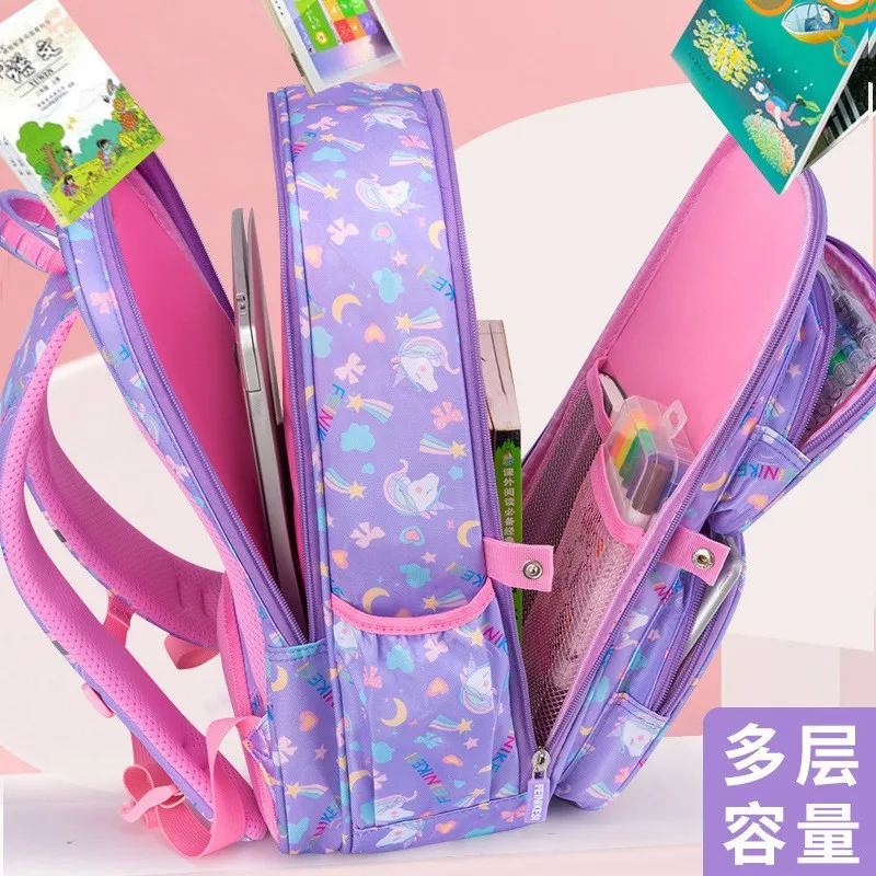 waterproof Children School Bag for Girls Primary princess school backpack Orthopedic Backpacks schoolbag kids Mochila Infantil