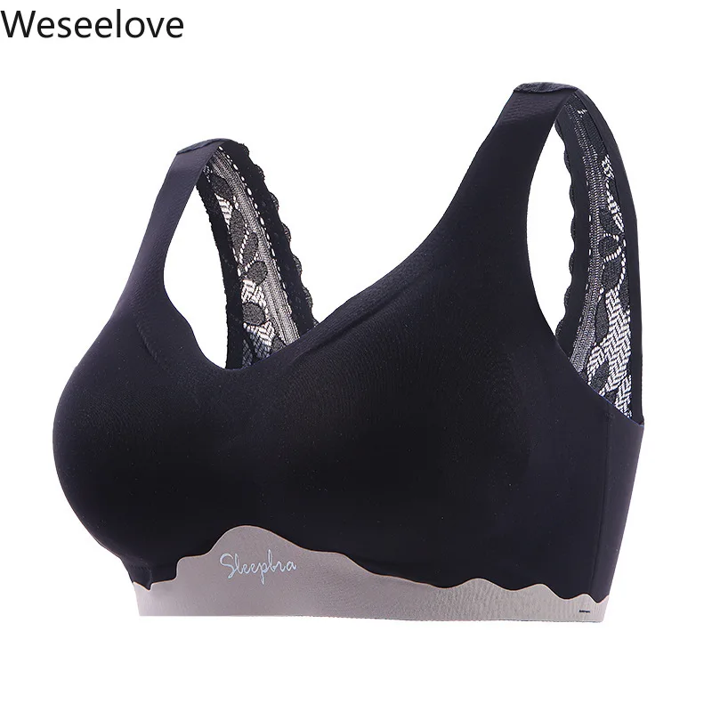 

Weseelove Seamless Underwear Lingerie Bras Without Bones Active Bra Push Up 6xl Plus Size for Women Intimates Accessories X66-3