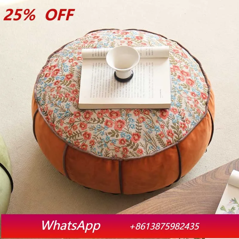 

LTT French light luxury futon cushion thickened removable and washable household living room tatami seat cushion