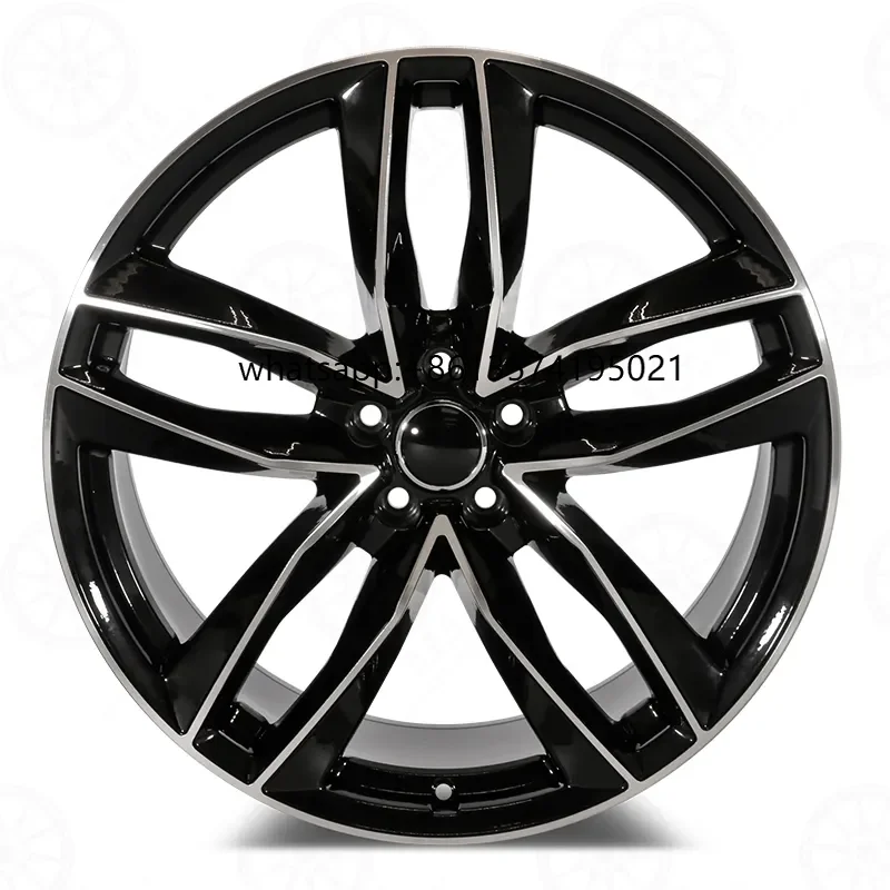 

New Design A4 A5 A6 8J Forged Car Wheels 18*80-20*90 Inch Black Machine Face 5*112 66.6 35/40/25mm Aluminum Et