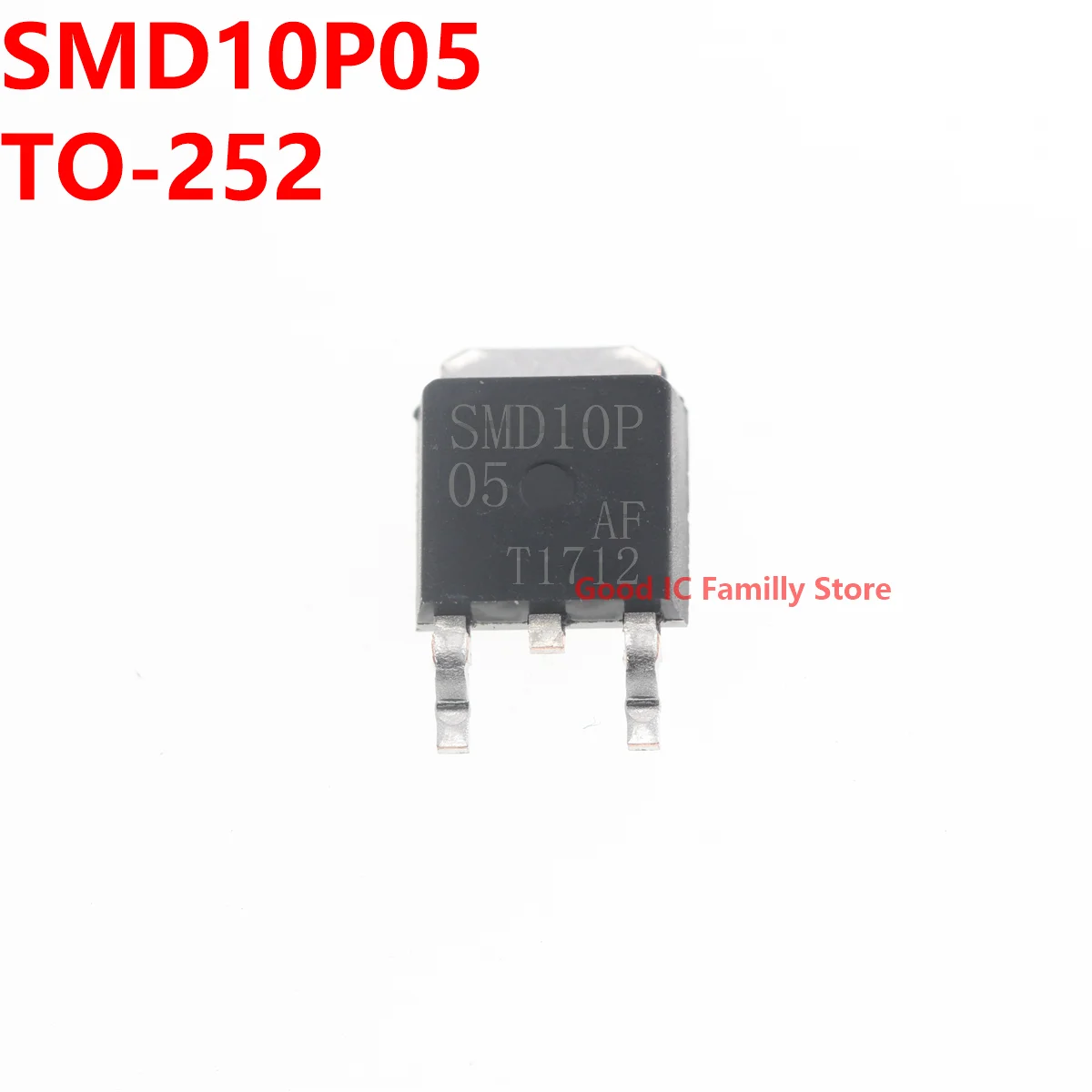 

10PCS SMD10P05 TO-252 AOD