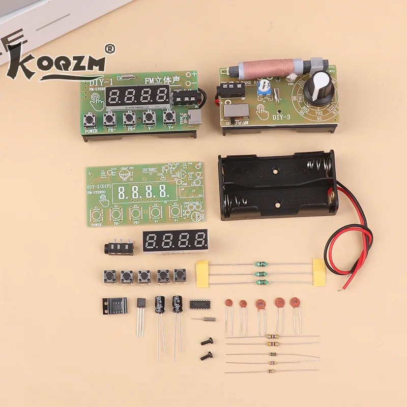 Dwuzakresowy stereofoniczny tuner cyfrowy FM o średniej fali Zestaw modułów radiowych Produkty dydaktyczne