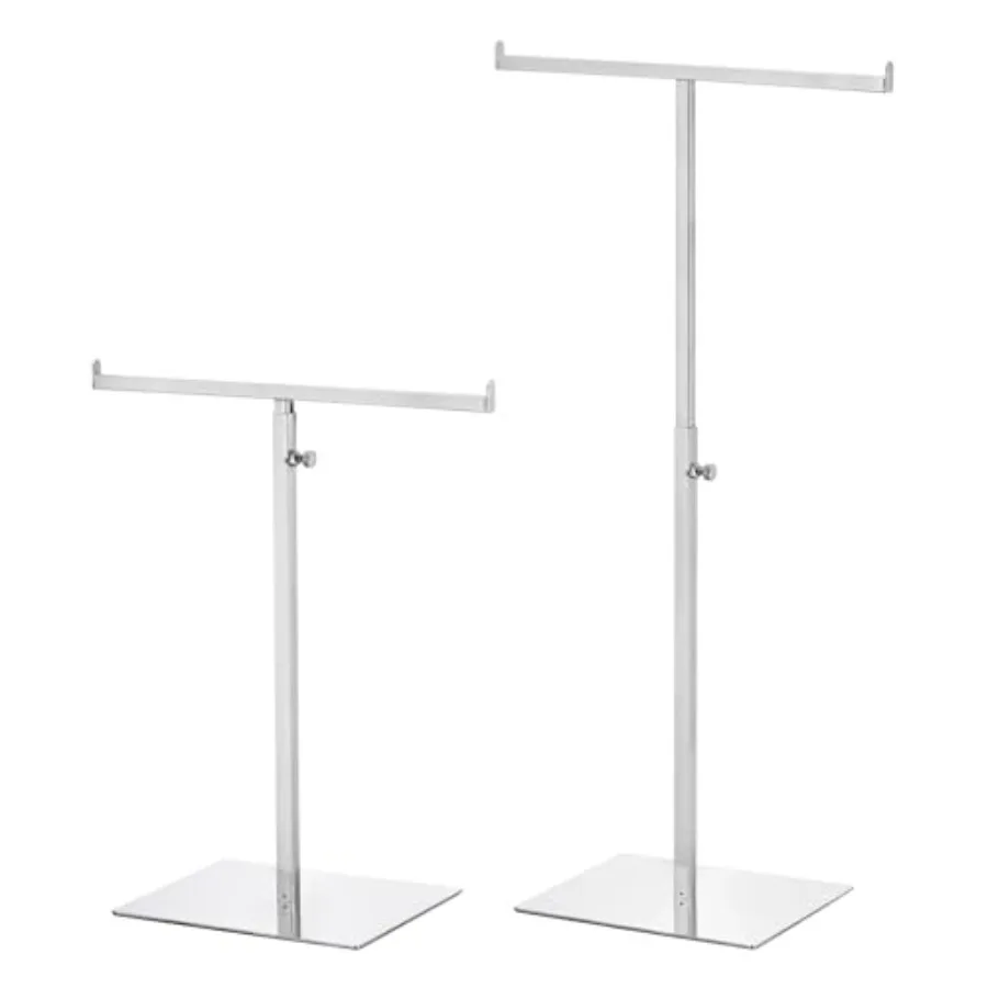 

Подставка для кошелька, Т-образная металлическая 2-упаковка, регулируемая вешалка для сумок, держатель с двойным крючком, органайзер для ожерелья для домашнего бутикового магазина