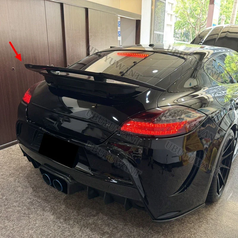 Für Porsche Panamera 970.1 und 970.2 Mansory-Stil Carbon-Heckflügel Heckspoiler 10-17