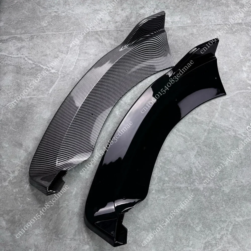 Front Bumper Lip Splitter For Mercedes-Benz E-Class W213 E260 E300 E43 AMG Line 2016-2020 Pre-facelift Front Shovel Diffuser
