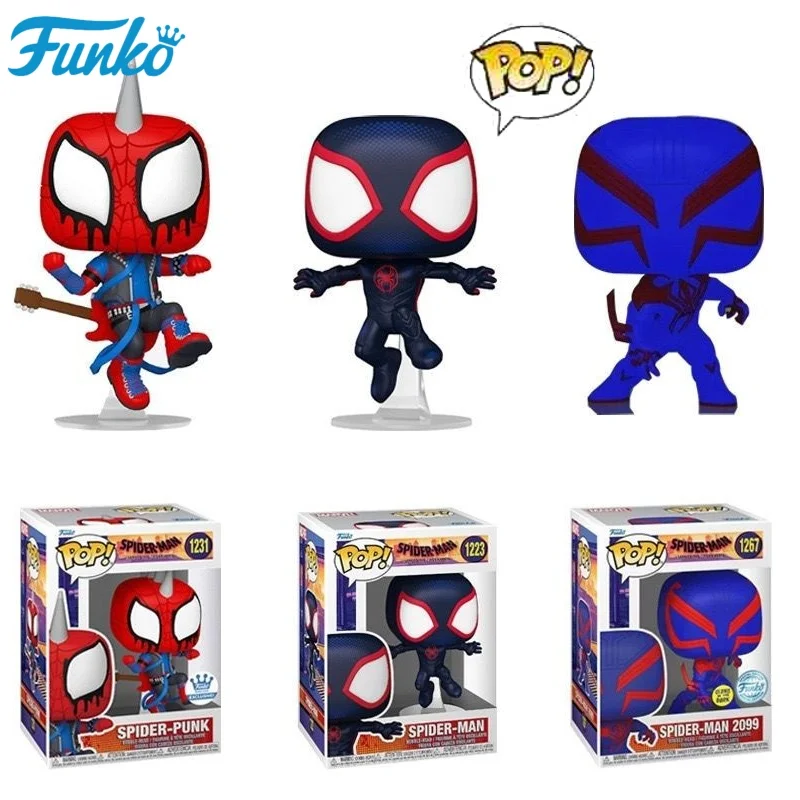 Funko Pop Action Figure Marvel Cinematic Universe Spider Man Model Doll Collection Decor Toys Christmas Gifts