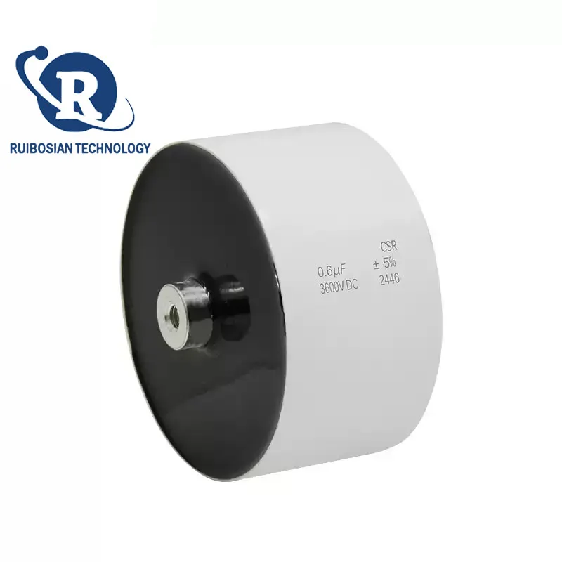 3600V 0.6UF Resonant thin film capacitors with high frequency, high current, and high temperature resistance