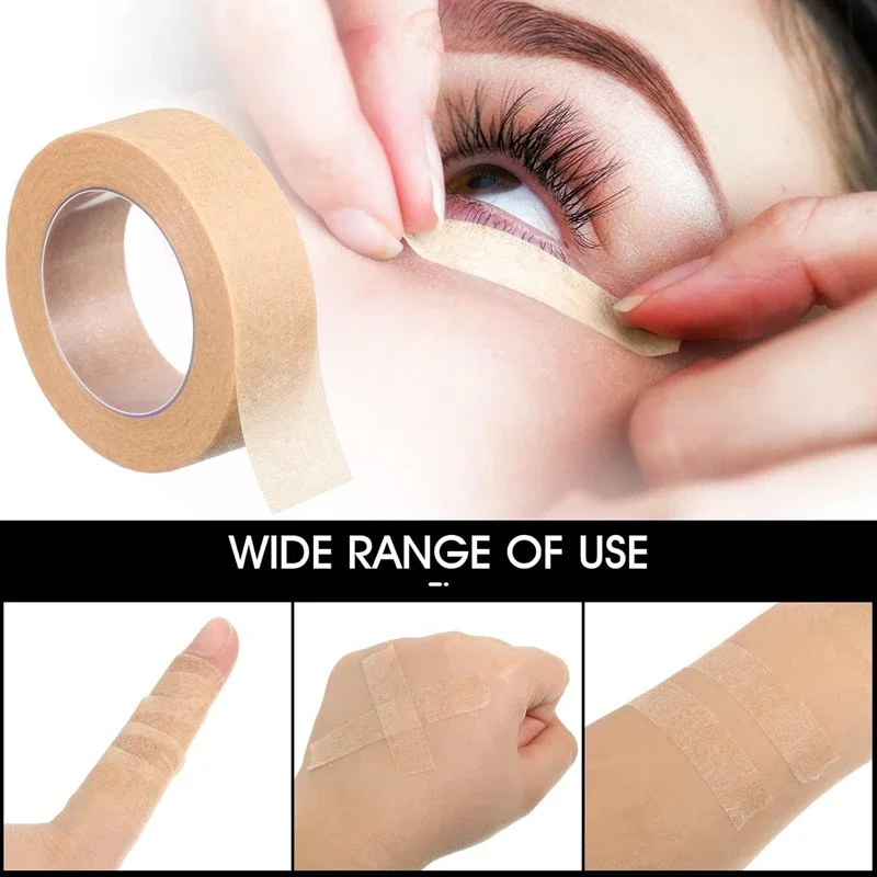 Self Adhesive Eyeshadow Protector Tapes Sticker Breathable Cut Eye Makeup Tool DIY Non-woven Eyeliner Eyelid Tape Lash Tape