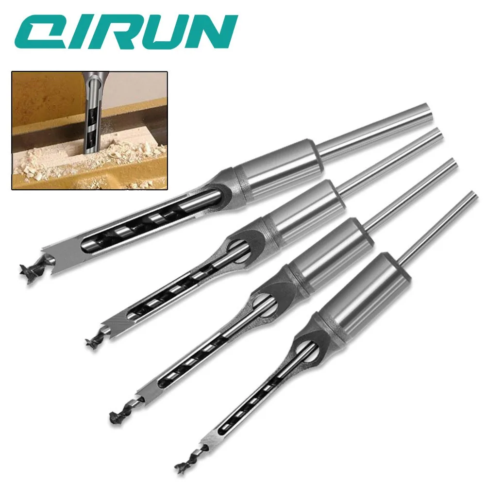 

Woodworking square hole drill bit, square tenon drill bit, salad drill bit, woodworking hole opener set