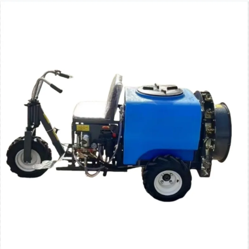 Ride-on sprayer Self-propelled fruit tree sprayer Fully automatic three-wheeled spray truck