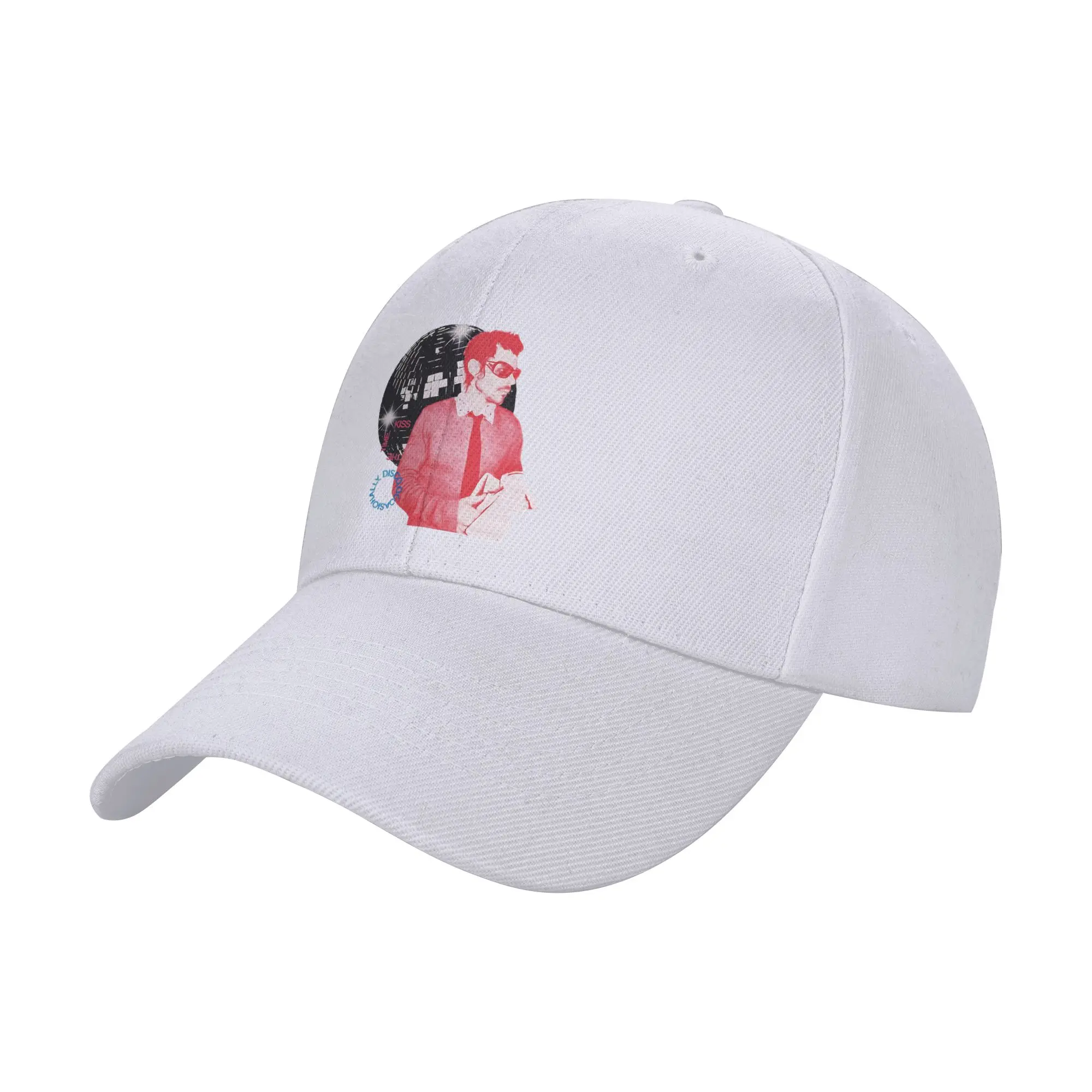 Harry Styles Kiss All The Time, Disco Occasionally Baseball Cap Outdoor Gym Quality Trucker Hat Men Fashion Print Snapback Cap