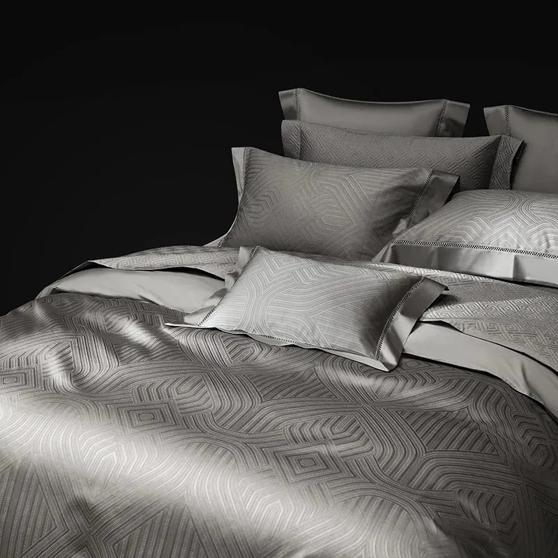 Luxury Premium 1500TC Long Staple Cotton Bedding Set Super King 4/7Pcs Sateen Weave Silky Soft Duvet cover Bedspread Pillowcases