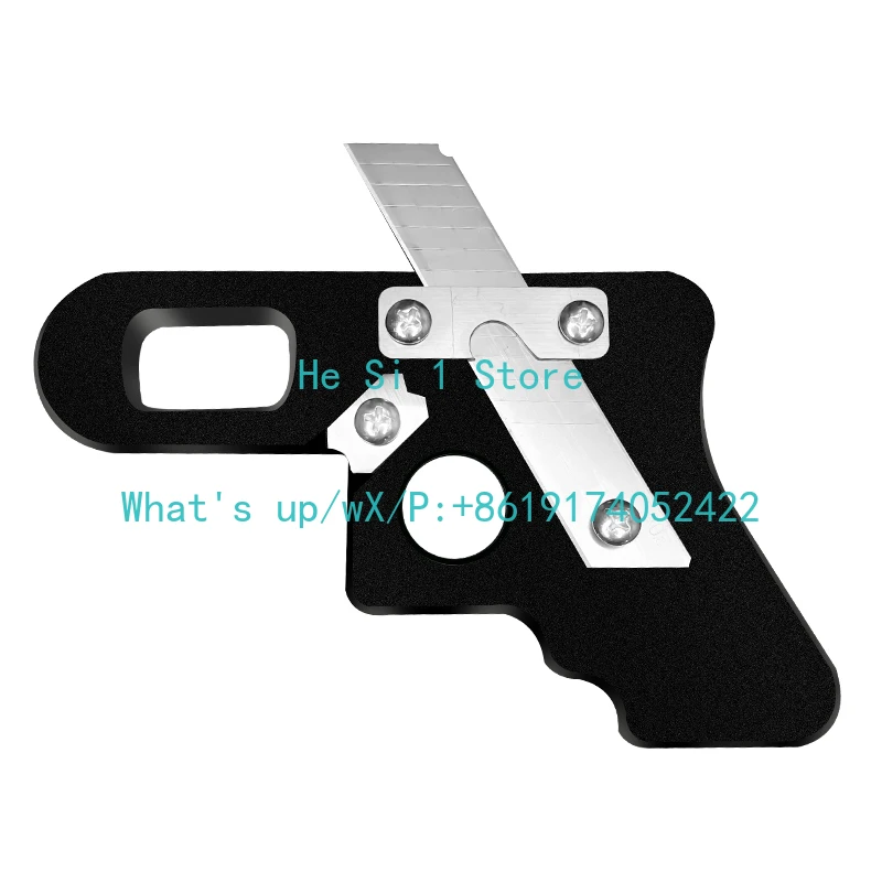 Thickened model: dual-purpose edge trimmer ✚ chamfer, woodworking trimming artifact edge scraper carpentry header