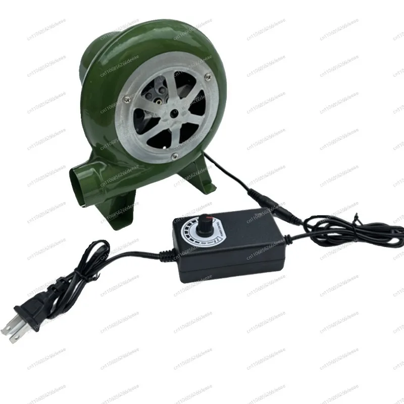 YBJ220V Mini High-Power Small Household Blower, Special for Barbecue Combustion, Carbon Wood Stove Blowing & Pet Hair Drying