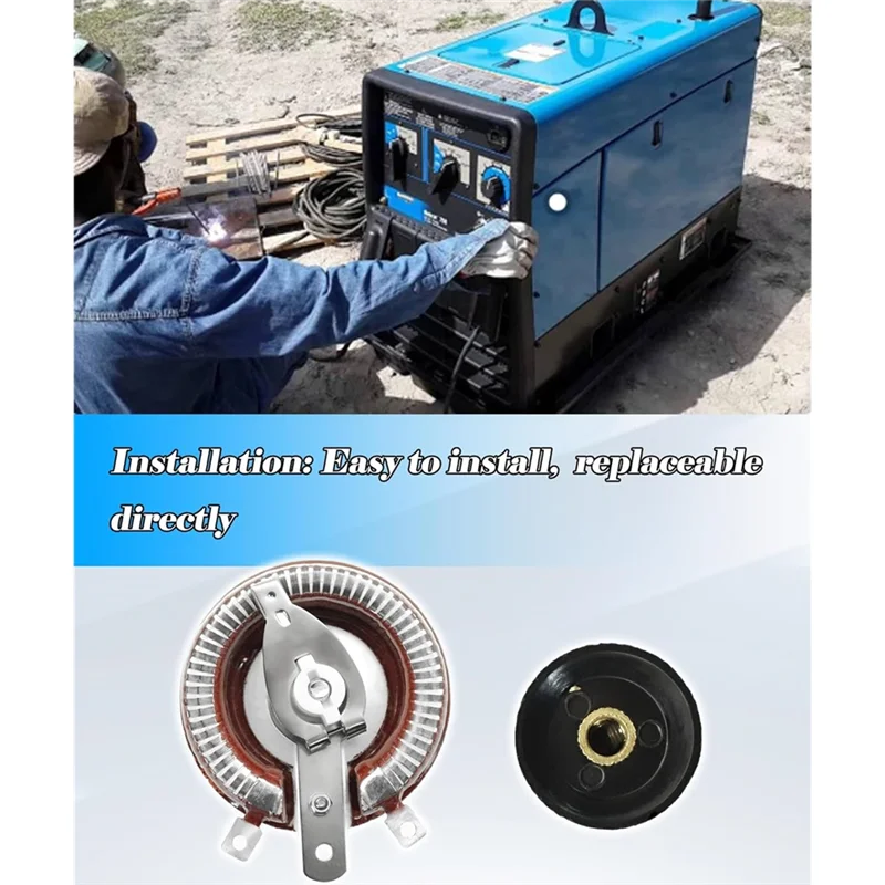 

Реостат A25F-10 Ом, 100 Вт, с ручкой, совместимый с запасной частью портативного сварочного аппарата 225G 225G Plus 225D Plus и 225 NT