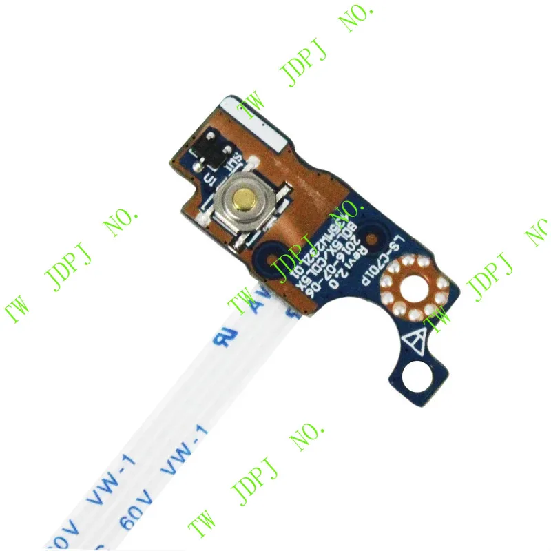 PJSE Power Button On Off Board For HP 5Z-BA HP 250 G4 250 G5/ 255 G4 255 G5/ 256 G4