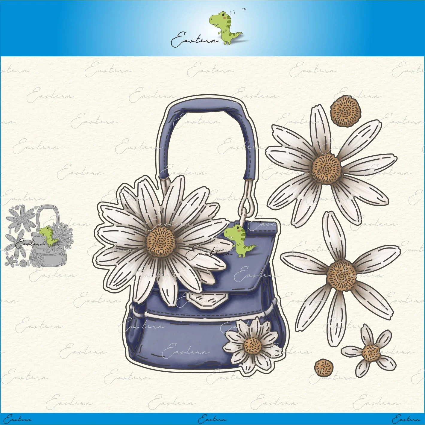 Daisy handbag Cutting Dies 2020 new dies DIY Scrapbooking Paper Making Craft Matching color paper