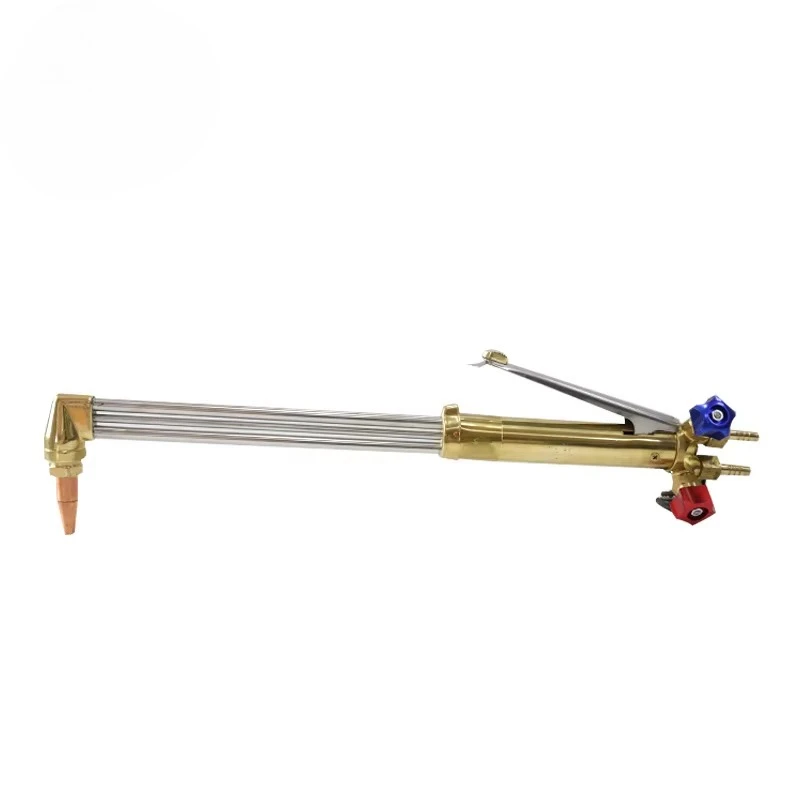 FEG-250 Heavy-Duty Portable CO2 Torch Long-Handled Stainless Steel Tube with Brass Nozzle for Oxygen Acetylene Welding