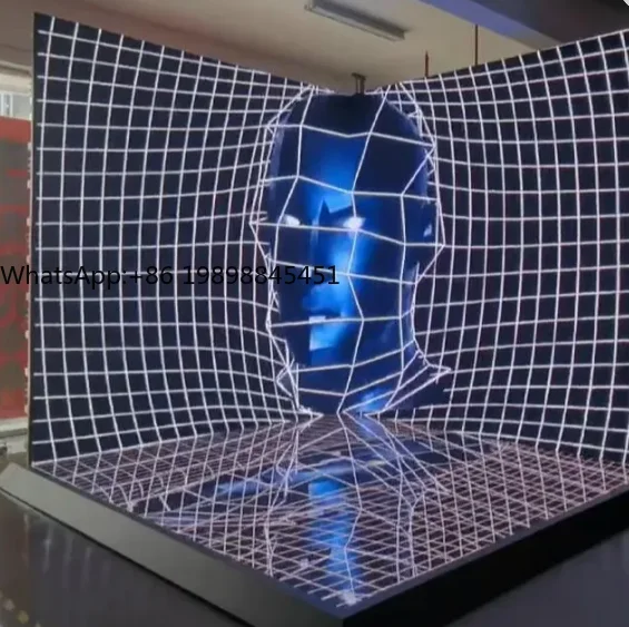 

3D VR Led Video Wall Panel P3 P4 Immersive Indoor Led film Display Pantalla Led Para Publicidad Interior for Experience Pavilion