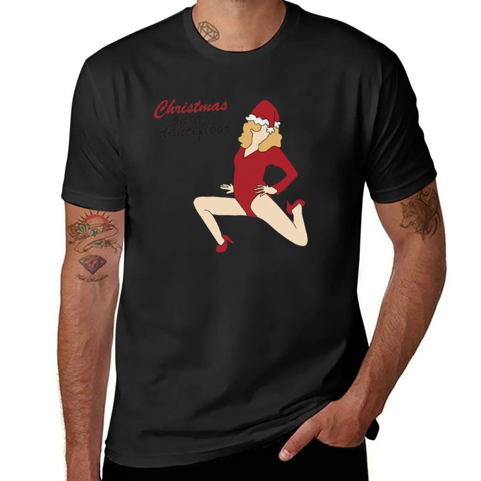 Madonna Christmas Confessions on a Dancefloor T-Shirt customs Short sleeve tee sweat customizeds t shirt for men