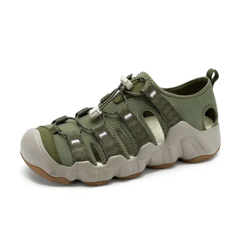 VIPOL Men's beach shoes, summer outdoor hiking sandals, camping new casual couple trendy shoes