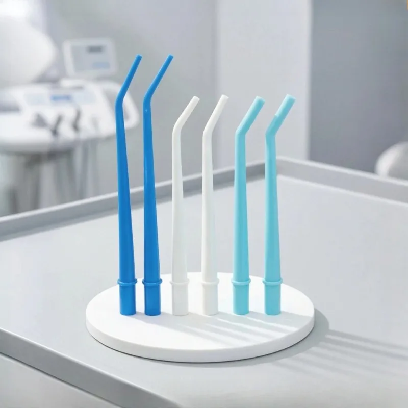 60Pcs Disposable Dental Suction Tips Saliva Ejector Dentistry Clinic Surgical Dental Suction tube Dentist Tools