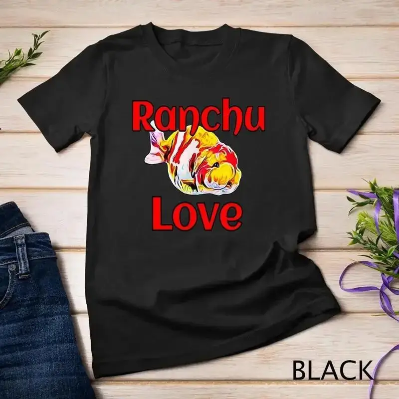 Ranchu Goldfish Love Oranda Aquarium Fish Tank T Shirt