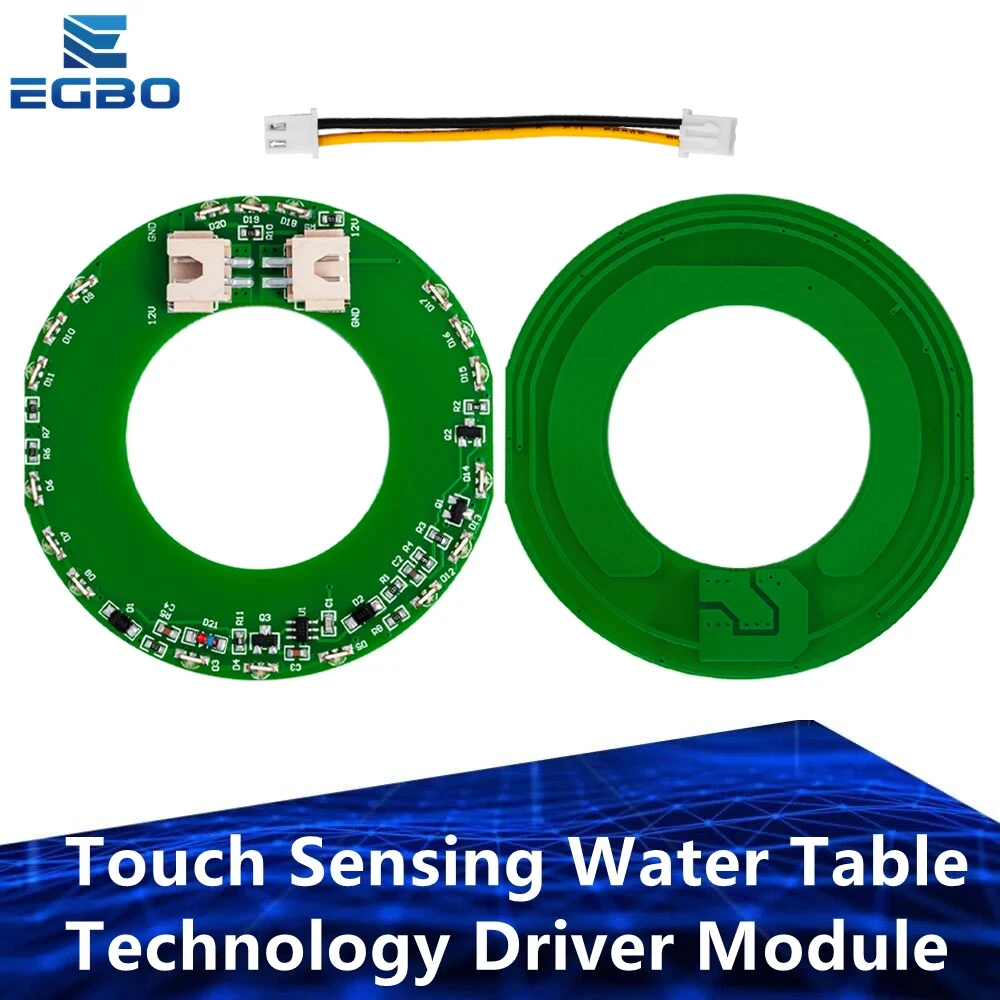 1~10PCS EGBO Touch Sensing Water Table Luminous Wooden Table Technology Driver Module Light with Touch Sensing Table Luminous