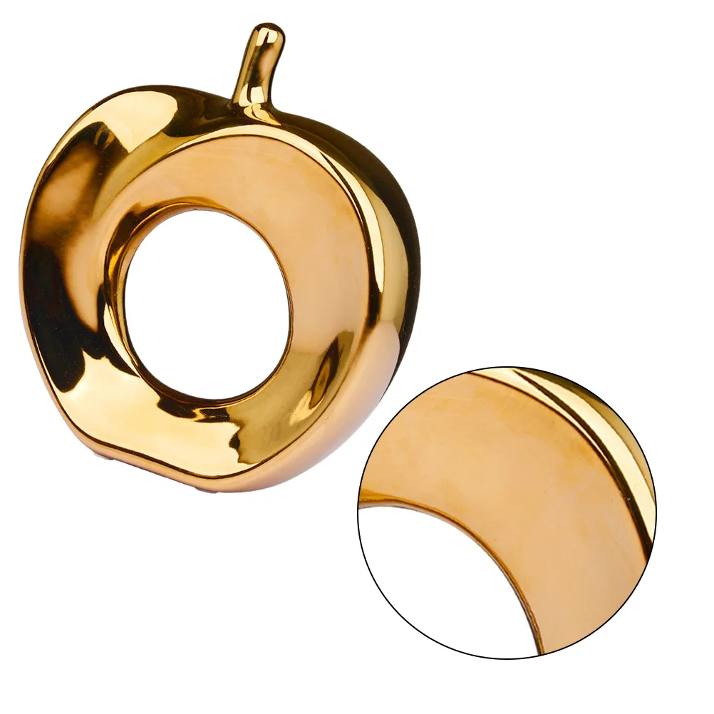 

Apple Desktop Decoration Ceramic Beautiful Surface Design Exquisite Handmade Craft Table Ornament Home Adornment