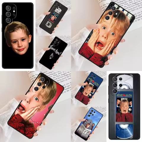 Home Alone Phone Case For Samsung Galaxy S24 S23 S22 S21 Ultra S10 Note 10 Pro S20 Plus FE S9 S8 Cover
