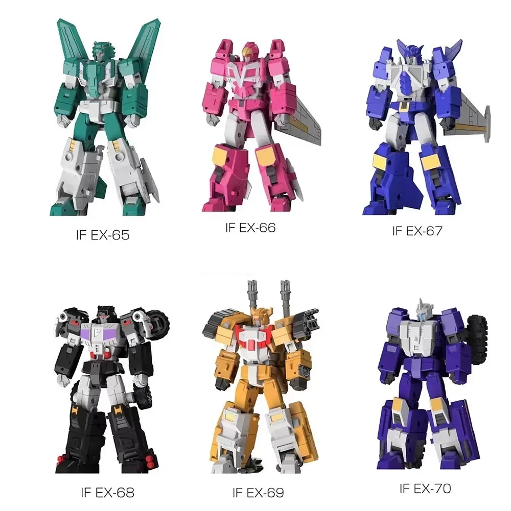 

New Transformation Robot Iron Factory Liokaiser IF EX-68 EX-69 Hammer of Morax EX-70 DRILL OF AMDUSCIAS EX-65/66/67/68 Figure