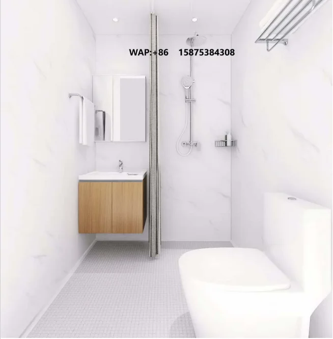 Easy Installation Modern Acrylic Multi-Functional Integrated Shower Bathroom Sets